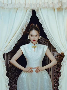Ninh Duong Lan Ngoc New Photo Shoot and Ngoc Han Elegant Black Ao Dai Gallery - image 4