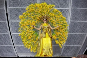 Beauty Queens Showcase Elegant Ao Dai Designs on Nguyen Hue Walking Street - image 0
