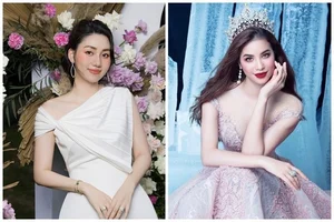 A Decade of Elegance: Comparing Pham Huong and Tra My After Miss Universe Vietnam 2015 - image 2