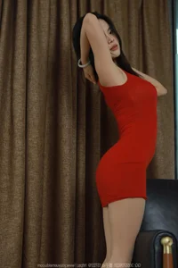IESS Series Featuring Model Tu Tu in the Elegant Red Battle Robe Part Two - image 18