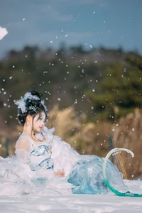 Elegant Visuals in YiTuYu Art Language Vol.7704 with Model Xian Lu - image 5