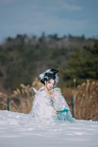 Elegant Visuals in YiTuYu Art Language Vol.7704 with Model Xian Lu - image 18