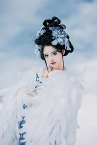 Elegant Visuals in YiTuYu Art Language Vol.7704 with Model Xian Lu - image 9