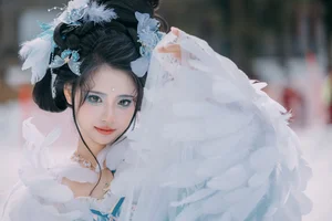 Elegant Visuals in YiTuYu Art Language Vol.7704 with Model Xian Lu - image 2