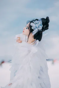 Elegant Visuals in YiTuYu Art Language Vol.7704 with Model Xian Lu - image 1