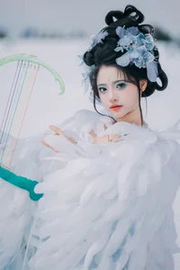 Elegant Visuals in YiTuYu Art Language Vol.7704 with Model Xian Lu - image 13