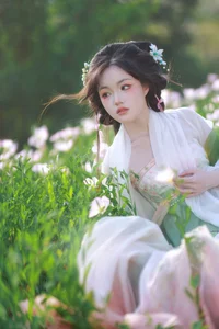 Xian Luo in YiTuYu Art Language Vol.9171: A Stunning Spring-Themed Portrait Collection for Artistic Inspiration and High-Quality Photography Enthusiasts - image 10