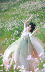Xian Luo in YiTuYu Art Language Vol.9171: A Stunning Spring-Themed Portrait Collection for Artistic Inspiration and High-Quality Photography Enthusiasts - image 12
