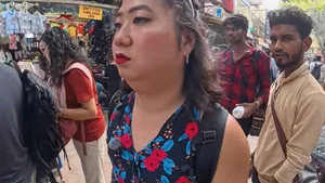 Viral Korean Traveler Explores Incredible India in Traditional Women's Attire: A Unique Journey of Cultural Immersion and Humor - image 3