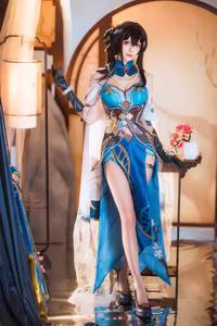 Coser Tomoyo Transforms into Honkai Star Rail's Ruan Mei: Captivating Beauty (23P) - image 4