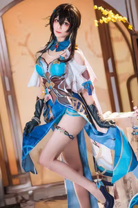 Coser Tomoyo Transforms into Honkai Star Rail's Ruan Mei: Captivating Beauty (23P) - image 5