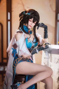 Coser Tomoyo Transforms into Honkai Star Rail's Ruan Mei: Captivating Beauty (23P) - image 6