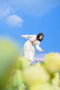 Ethereal Beauty in Flower Fields: YiTuYu Vol.8915 Disexi Si Ning - image 16