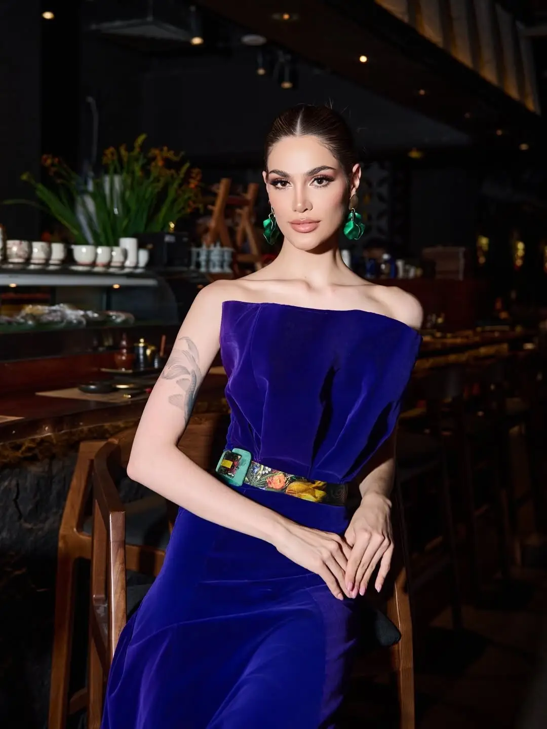 Miss Charm 2025 Anna Blanco: Seductive Beauty and Bold Tattoo from Miss Venezuela