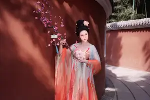 Bei Bei Mo's Grace: Hanfu Beauty Amidst Cherry Blossoms, YiTuYu Vol.8626 - image 12