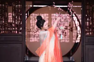 Bei Bei Mo's Grace: Hanfu Beauty Amidst Cherry Blossoms, YiTuYu Vol.8626 - image 25