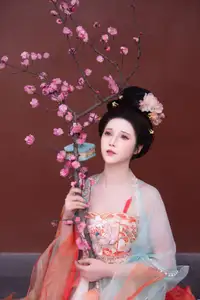 Bei Bei Mo's Grace: Hanfu Beauty Amidst Cherry Blossoms, YiTuYu Vol.8626 - image 18