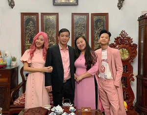 Quynh Anh Shyn and Family: A Masterclass in Coordinated High-Fashion Aesthetics - image 5