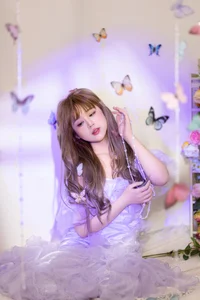 Exploring the Ethereal Aesthetics of YITUYU Art Language: Purple Butterfly Series - image 4