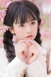 Dreamy Spring Aesthetic: Schoolgirl Style Under Cherry Blossoms - JK Uniform - image 10