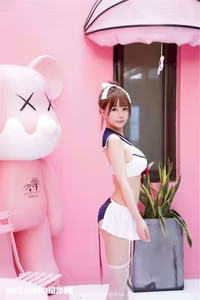 XiuRen No.2243 UU Jiang: Discover the Sweet Charm of a Sailor Girl, Captivating Beauty Photos - image 2
