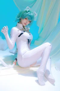 Coser Yu Yu Azur Lane Admiral Nakhimov Cosplay Gallery - 46P Set - image 12