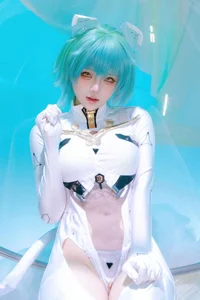 Coser Yu Yu Azur Lane Admiral Nakhimov Cosplay Gallery - 46P Set - image 10