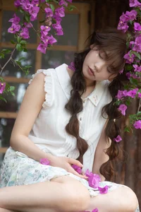 YiTuYu Art Language Vol.10074 Lin Mu Ting Zi - 19-Page Artistic Photo Series - image 5