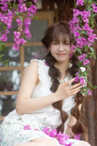 YiTuYu Art Language Vol.10074 Lin Mu Ting Zi - 19-Page Artistic Photo Series - image 12