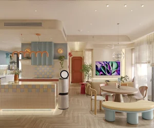 Vibrant Mid-Century Modern Gen Z Apartment Design at Celesta Rise T4 Saigon - image 0