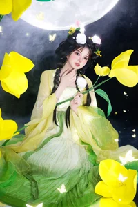YiTuYu Art Language Vol.10399: A Stunning Portrait Collection Featuring the Elegant San Yuan - image 15
