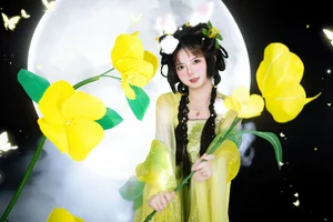 YiTuYu Art Language Vol.10399: A Stunning Portrait Collection Featuring the Elegant San Yuan - image 6