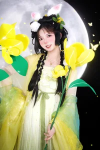YiTuYu Art Language Vol.10399: A Stunning Portrait Collection Featuring the Elegant San Yuan - image 4