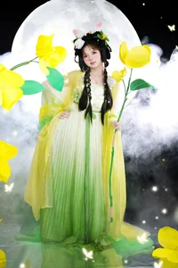 YiTuYu Art Language Vol.10399: A Stunning Portrait Collection Featuring the Elegant San Yuan - image 8