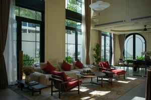 Mr Cuong Villa: A Minimalist Neoclassical Riverside Masterpiece on the Saigon River - image 14