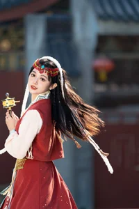 Captivating Portraits: YiTuYu Art Language Vol.5833 Featuring An Qi - image 1