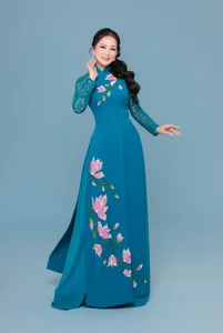 Quynh Hoa and Huong Thuy Showcase the Timeless Elegance of the Traditional Ao Dai - image 5