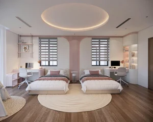 Architectural Elegance: Inside a 250m2 Modern Villa in Tuyen Quang with Open Voids - image 5