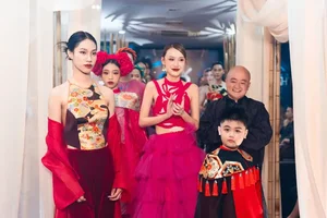 May A Makes a Stunning Fashion Runway Comeback After 17 Years - image 1