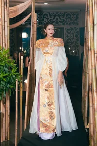 May A Makes a Stunning Fashion Runway Comeback After 17 Years - image 5