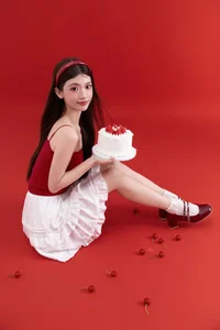 Stunning Photography Series: YiTuYu Art Language Vol.7585 Ke Ai Ya Ya Zi - image 6