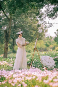 YiTuYu Art Language Vol.6863 Featuring the Elegant Mu Ge Portrait Series - image 15