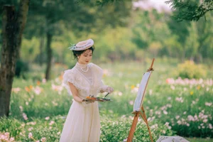 YiTuYu Art Language Vol.6863 Featuring the Elegant Mu Ge Portrait Series - image 14