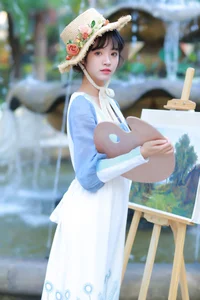 The Youthful Spirit of Tian Cai Shao Nu Fa Fa in YiTuYu Vol.6857 - image 8