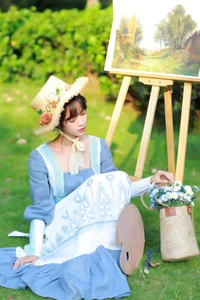 The Youthful Spirit of Tian Cai Shao Nu Fa Fa in YiTuYu Vol.6857 - image 12