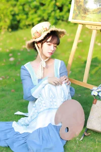 The Youthful Spirit of Tian Cai Shao Nu Fa Fa in YiTuYu Vol.6857 - image 15