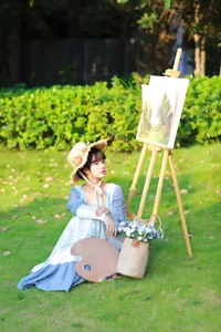 The Youthful Spirit of Tian Cai Shao Nu Fa Fa in YiTuYu Vol.6857 - image 11