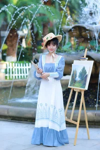 The Youthful Spirit of Tian Cai Shao Nu Fa Fa in YiTuYu Vol.6857 - image 10