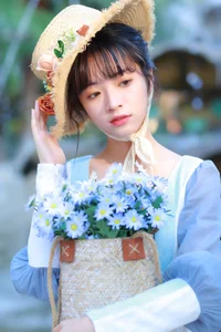 The Youthful Spirit of Tian Cai Shao Nu Fa Fa in YiTuYu Vol.6857 - image 4