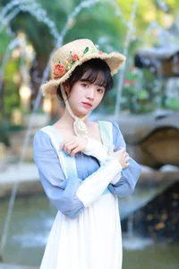 The Youthful Spirit of Tian Cai Shao Nu Fa Fa in YiTuYu Vol.6857 - image 2